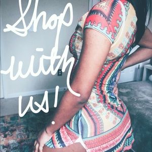 Tribal Print Cover Up